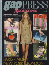 《GAP PRESS ACCESSORIES》国际四大时尚之都2014年春夏秀场特辑（日本#8）